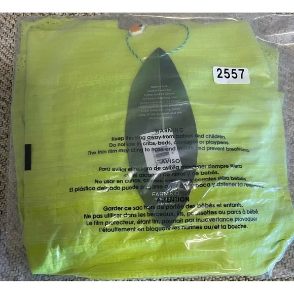 FARM Rio Neon Green Mini Skirt NWT SZ XL - Picture 11 of 15